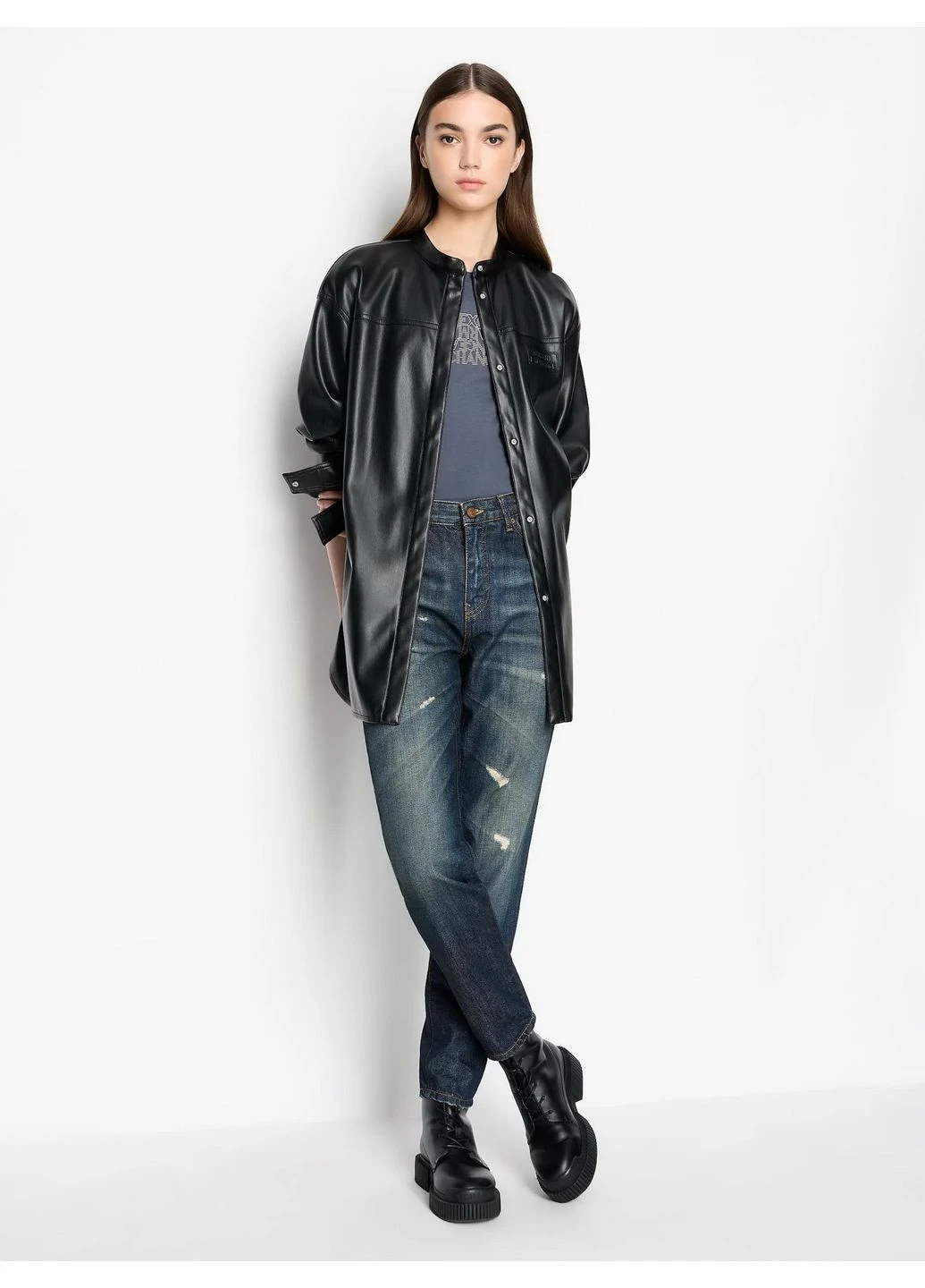 Футболка 7703279 QZ3344 Armani Exchange - (395096636)