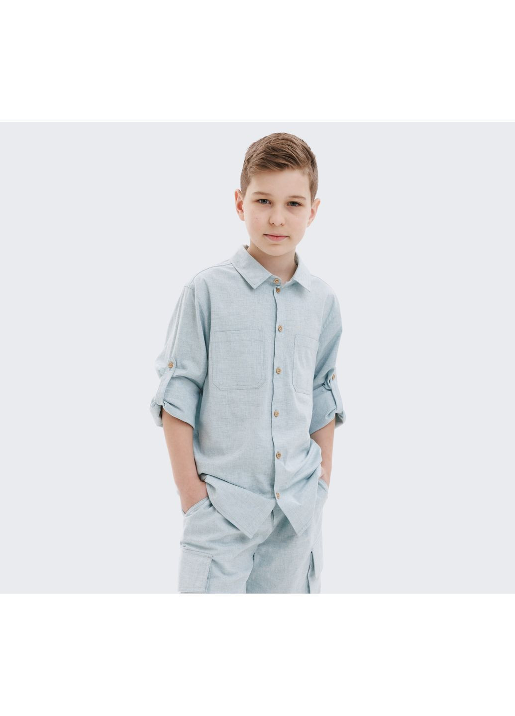 Мятная рубашка Бембі