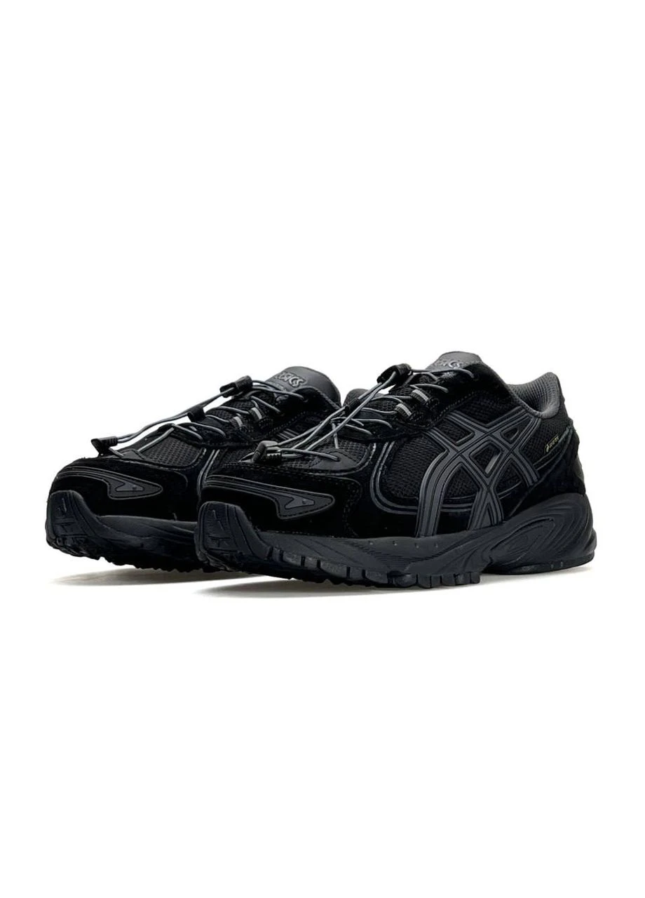 Чорні Осінні кросівки чоловічі asics No Brand Gel-Kahana TR V4 GTX All Black