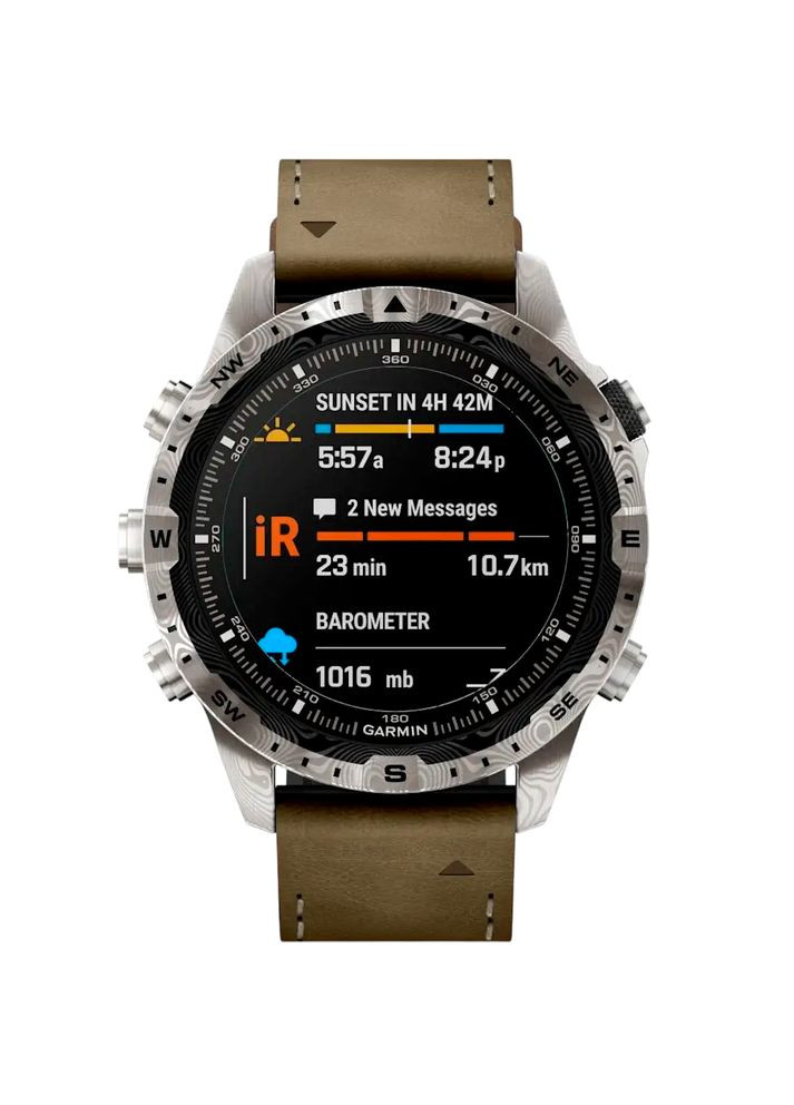 Смарт-годинник MARQ Adventurer Gen 2 Damascus Brown (010-03393-31) Garmin (323104188)