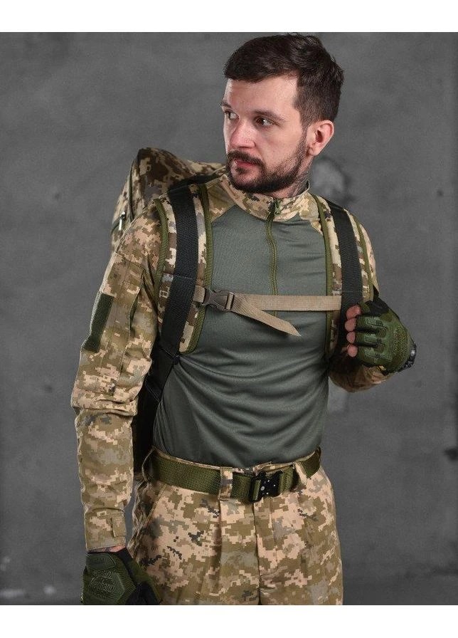 Літній комплект CP Company CP коричневий ТР6970 Стильний літній комплект в стилі urban / casual з акцентом на комфорт і No Brand (394134451)