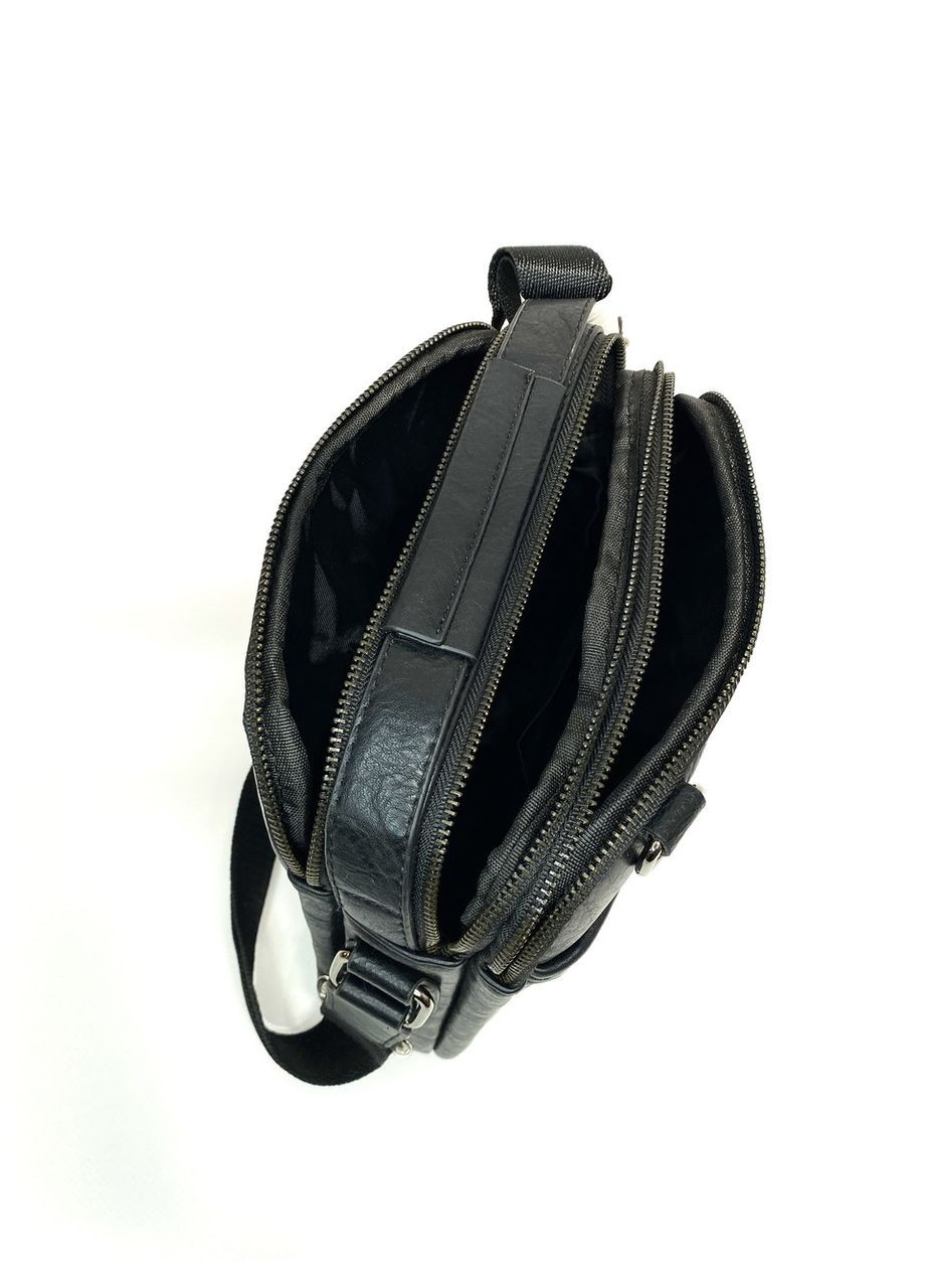 Чоловіча сумка з еко-шкіри Darvoz 3103-3 коричнева 27 х 24 х 3 No Brand (371682205)