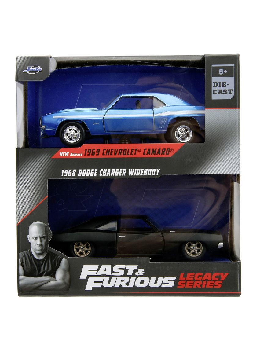 Набiр машинок металевих Форсаж 2 Додж Чаржер та Шевроле Камаро, 1:32, 2 шт. () Jada 253202013 (362080878)