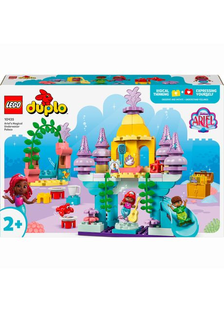 Конструктор DUPLO Disney Чарівний підводний палац Аріель (10435) Lego (369941050)