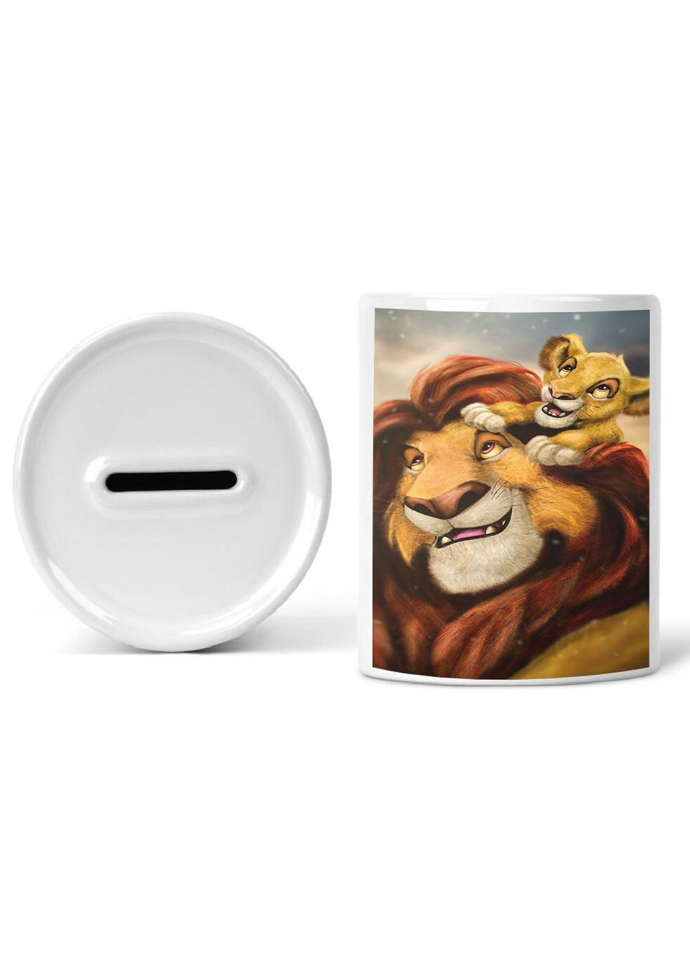 Копилка, копилка для денег Детская #0059 белая керамическая No Brand (315042312)