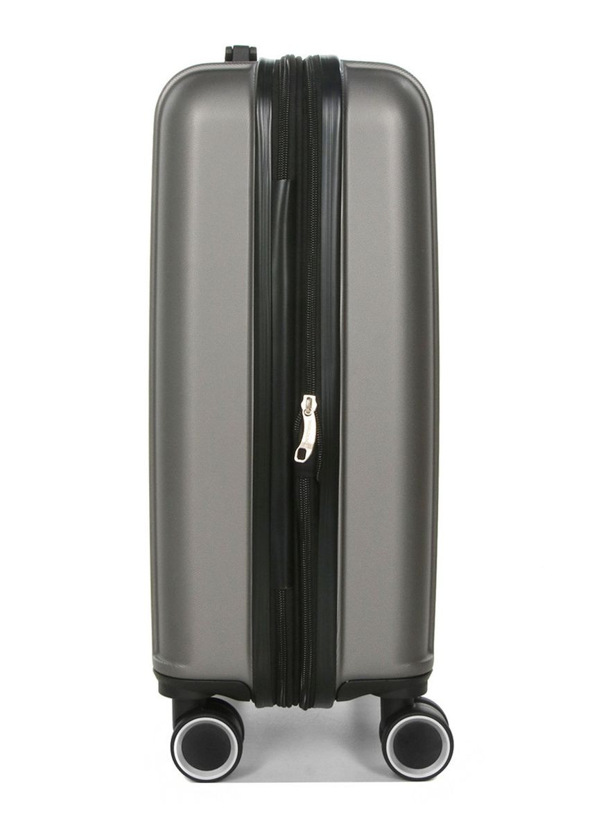 Валіза ручна поклажа S сіра 55х35х21(+5)см/38л/2.6кг/ 623 WORLDLINE (324802039)
