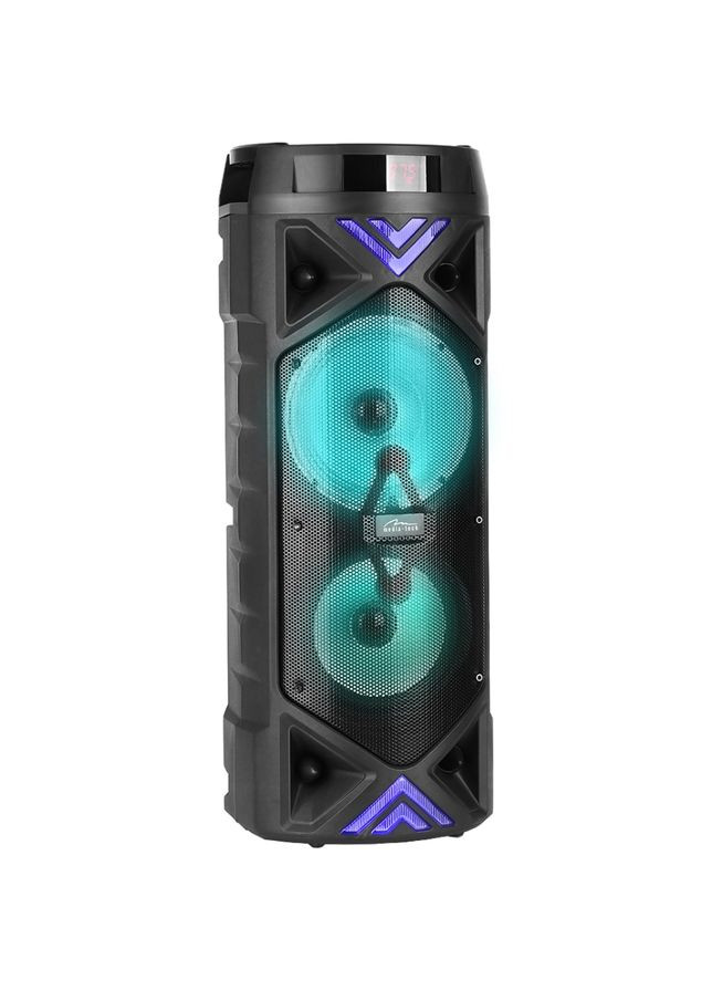 Акустическая система 1.0 50W, Bluetooth/FM/AUX/SD/USB/КАРАОКЕ/LED черная Media-Tech (365749065)