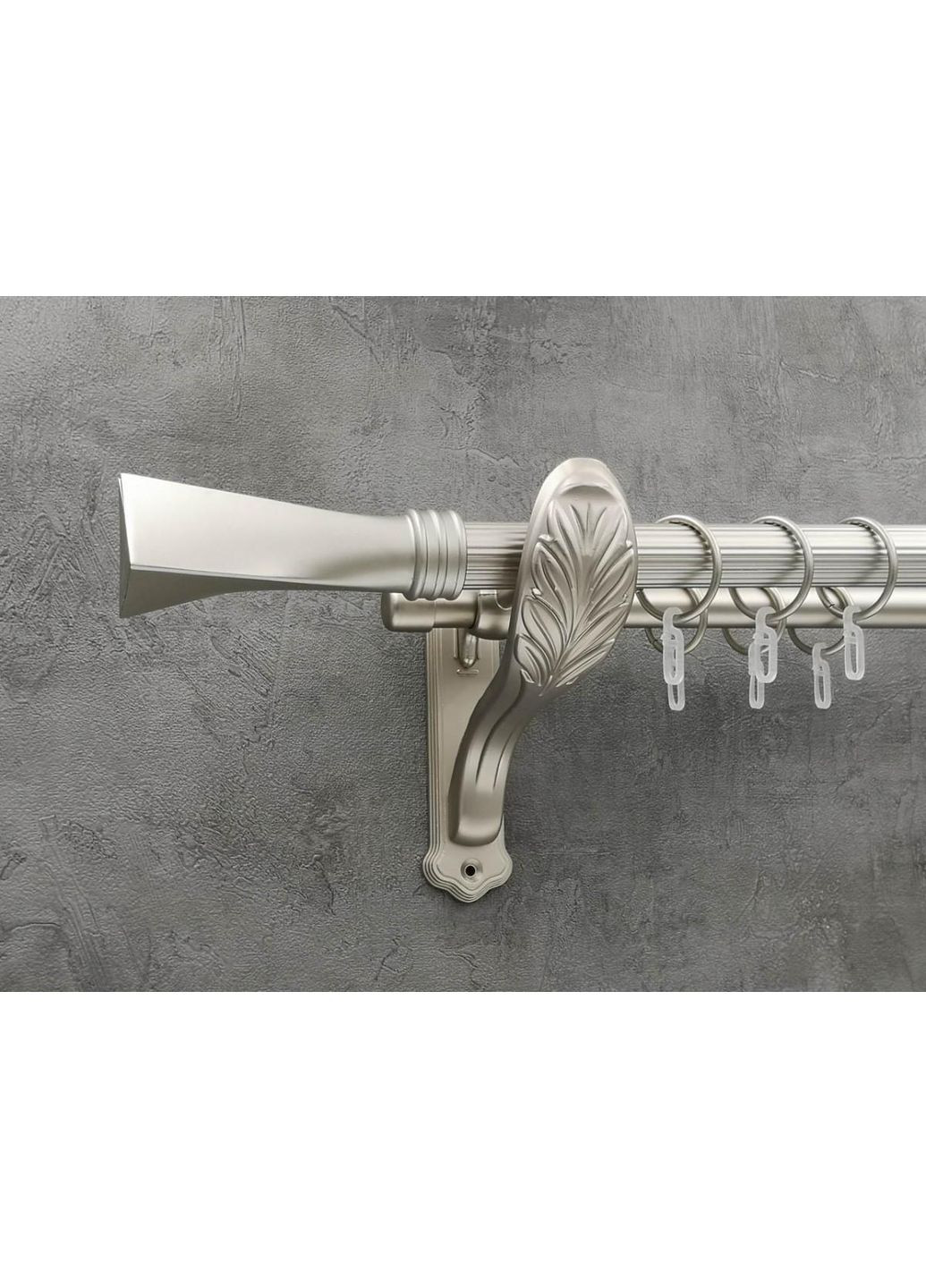 Карниз Свінг рифлена штанга подвійний ретро 25/19 мм 300 см Сатин Quadrum (352781433)