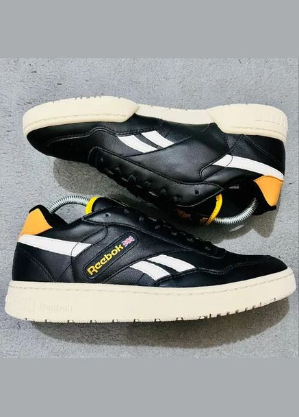 Черные мужские кеды Reebok