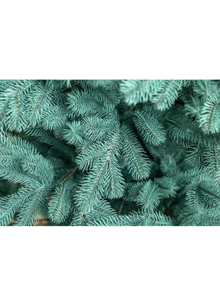 Новогодняя елка искусственная литая Ковалевская 180 см Голубая 4829221300180 Siga Group (317305268)