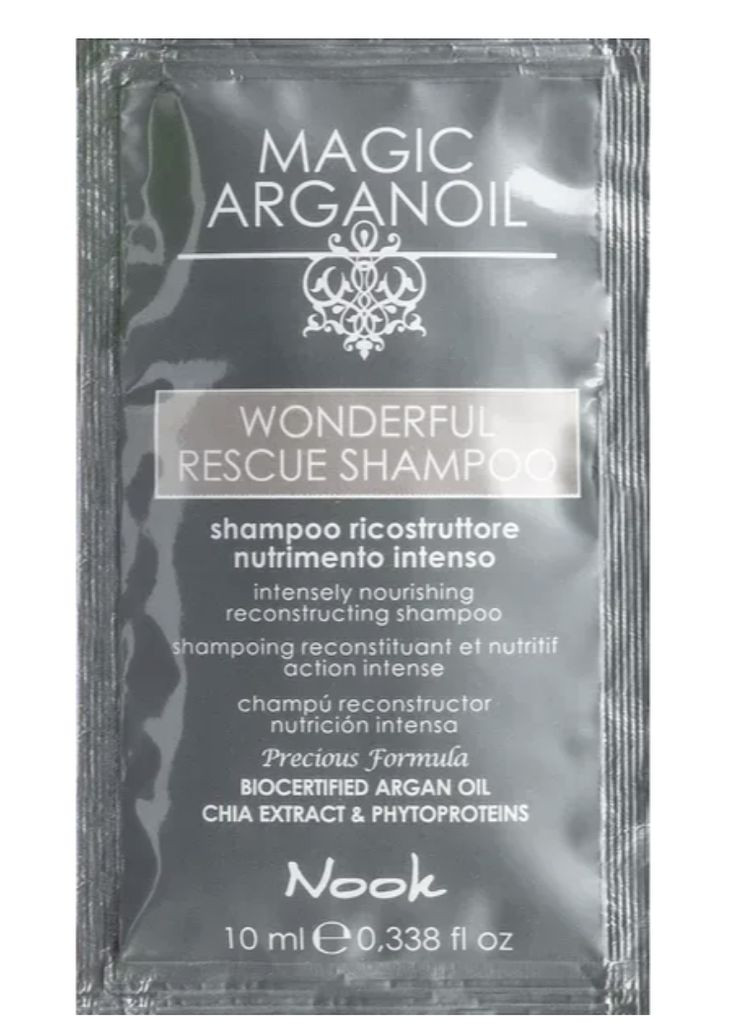 Шампунь реконструювальний екстраживильний WONDERFUL 10 мл Nook (332051490)