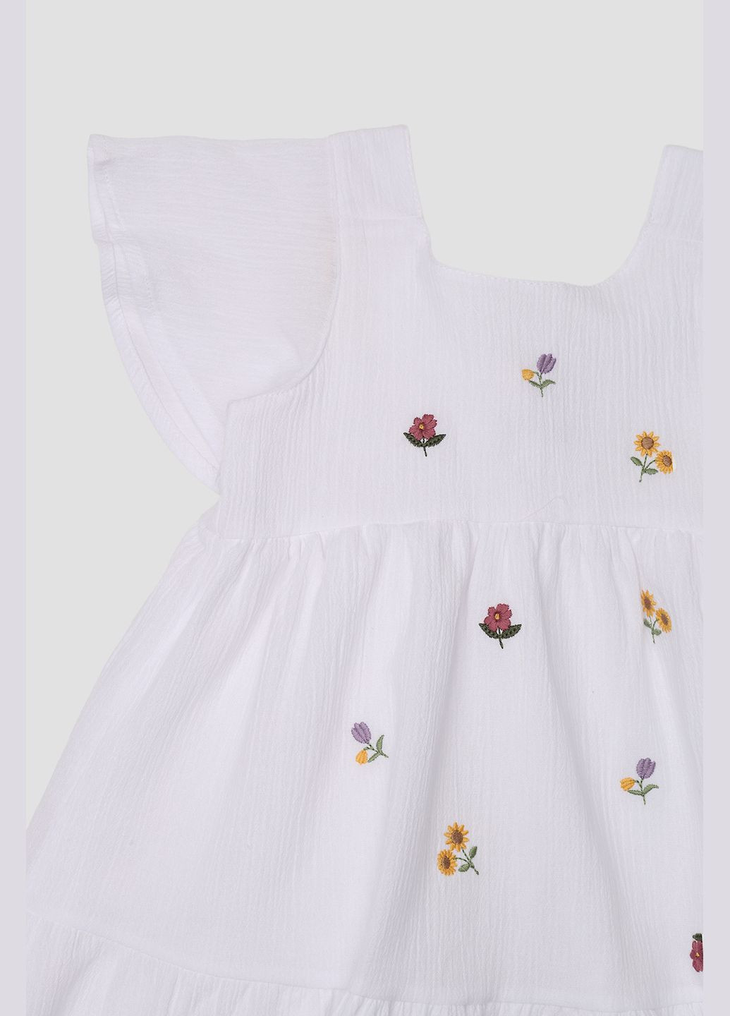 Белое платье для девочки цвет белый cb-00274522 Yuki (330222748)