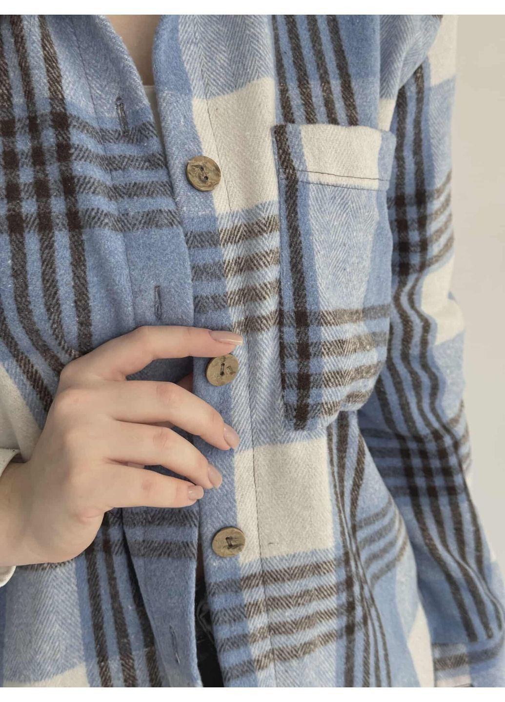 Сорочка картата No Brand (370567343)