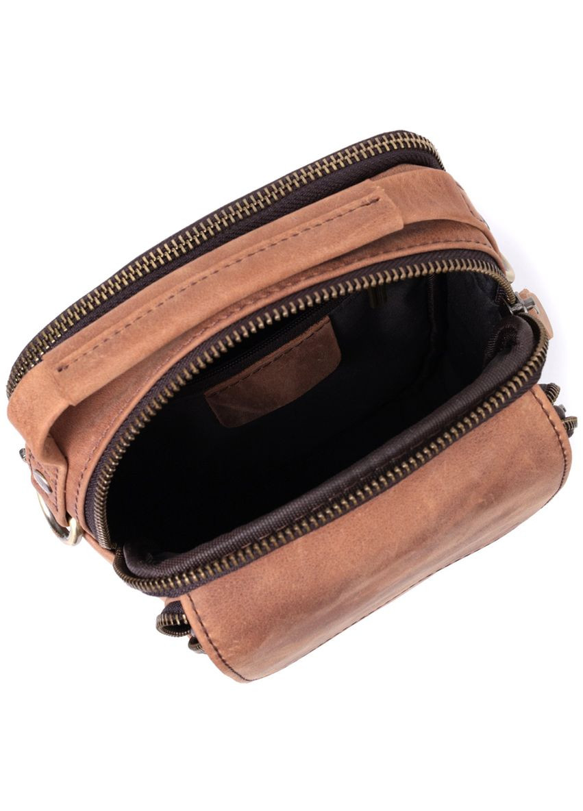 Винтажная сумка для мужчин из натуральной кожи 22811 Vintage (303710456)