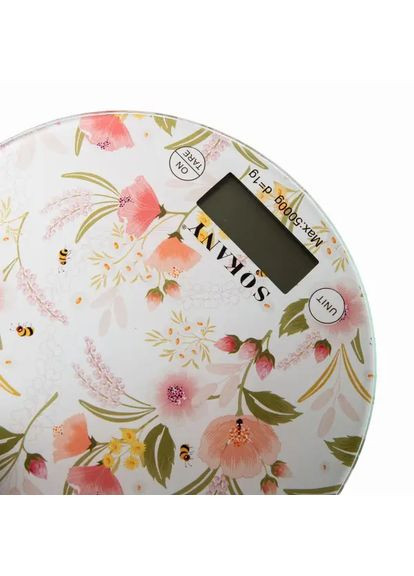 Весы кухонные до 5 кг электронные на батарейках SK-19023ML Sokany (369446818)