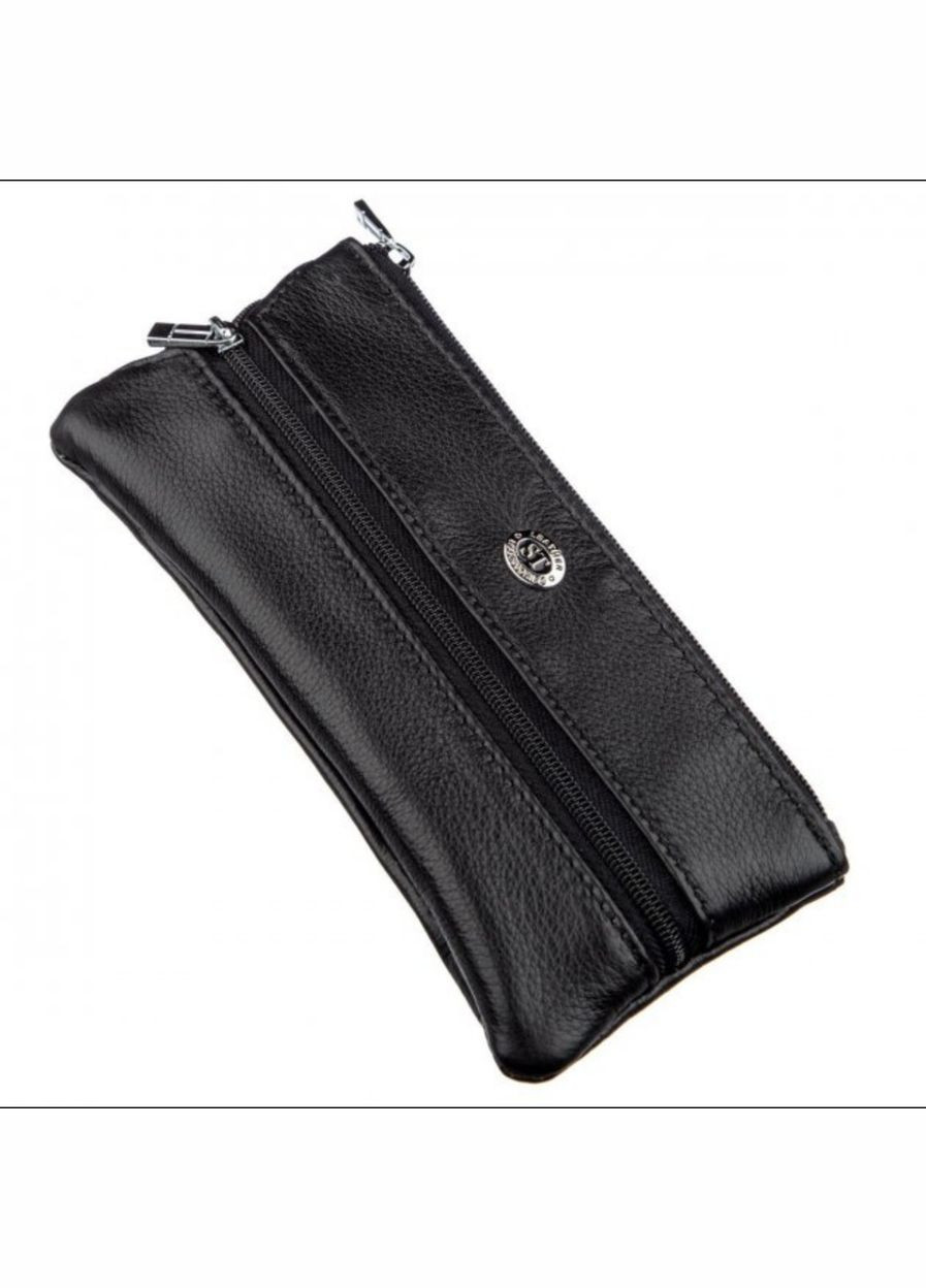 Женская кожаная черная ключница (405) No Brand (322157292)