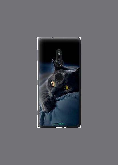 Чехол на Sony Xperia XZ2 H8266 Дымчатый кот "825u-1378-2448" Endorphone (348078131)