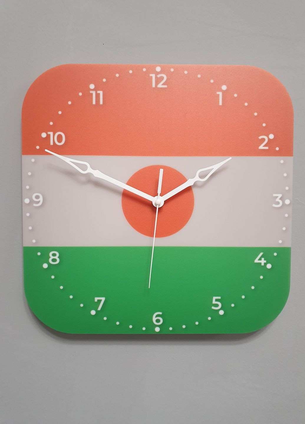 Часы настенные флаг Нигера No Brand (321989363)