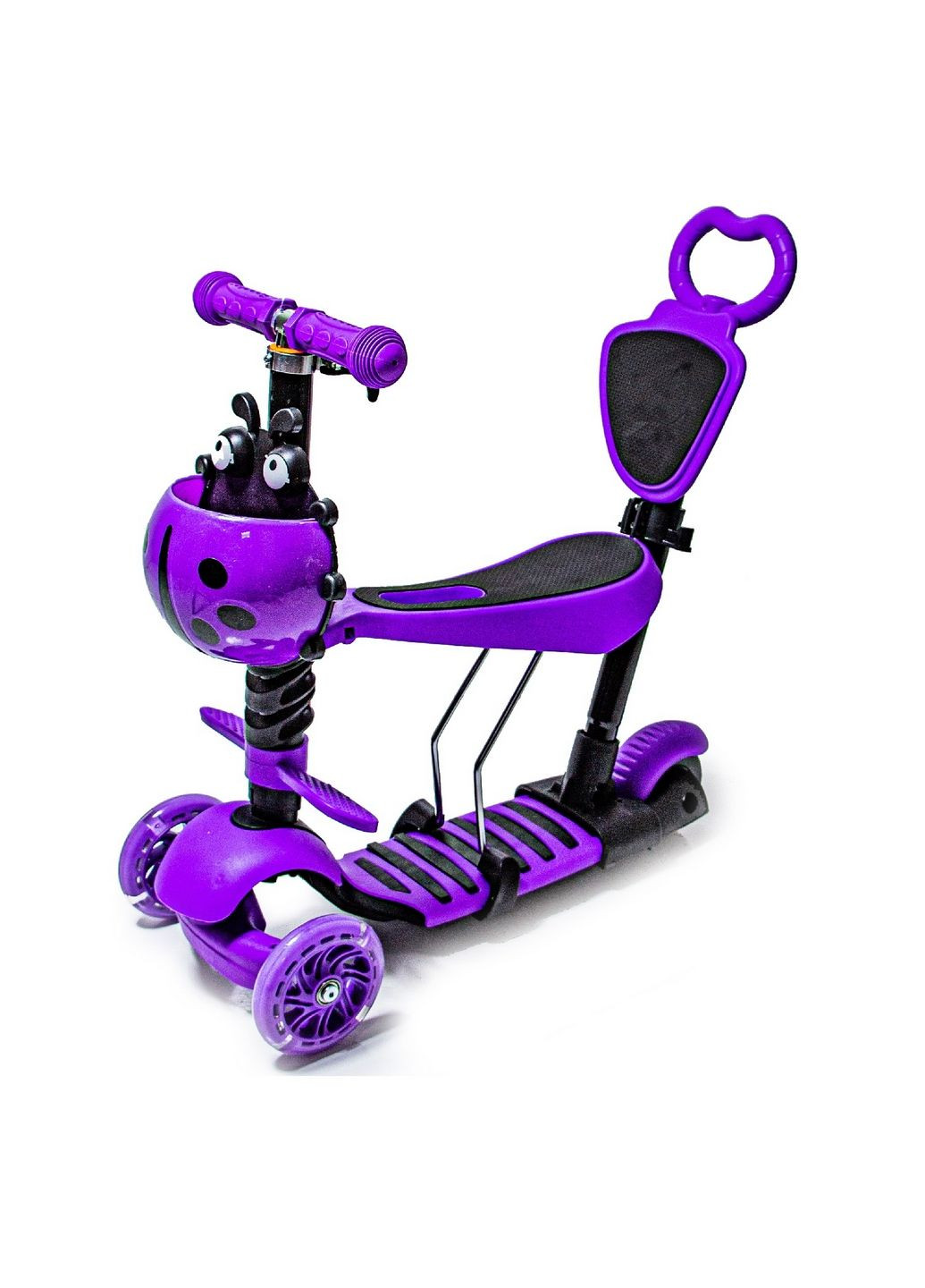 Детский самокат "Божья коровка" 5 в 1 Scooter (288186488)