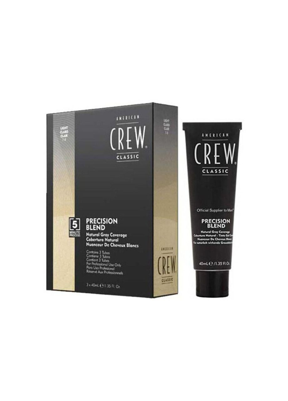 Мужская краска для седых волос "Система маскировки седины Precision Blend Shades 7-8" American Crew (316592444)
