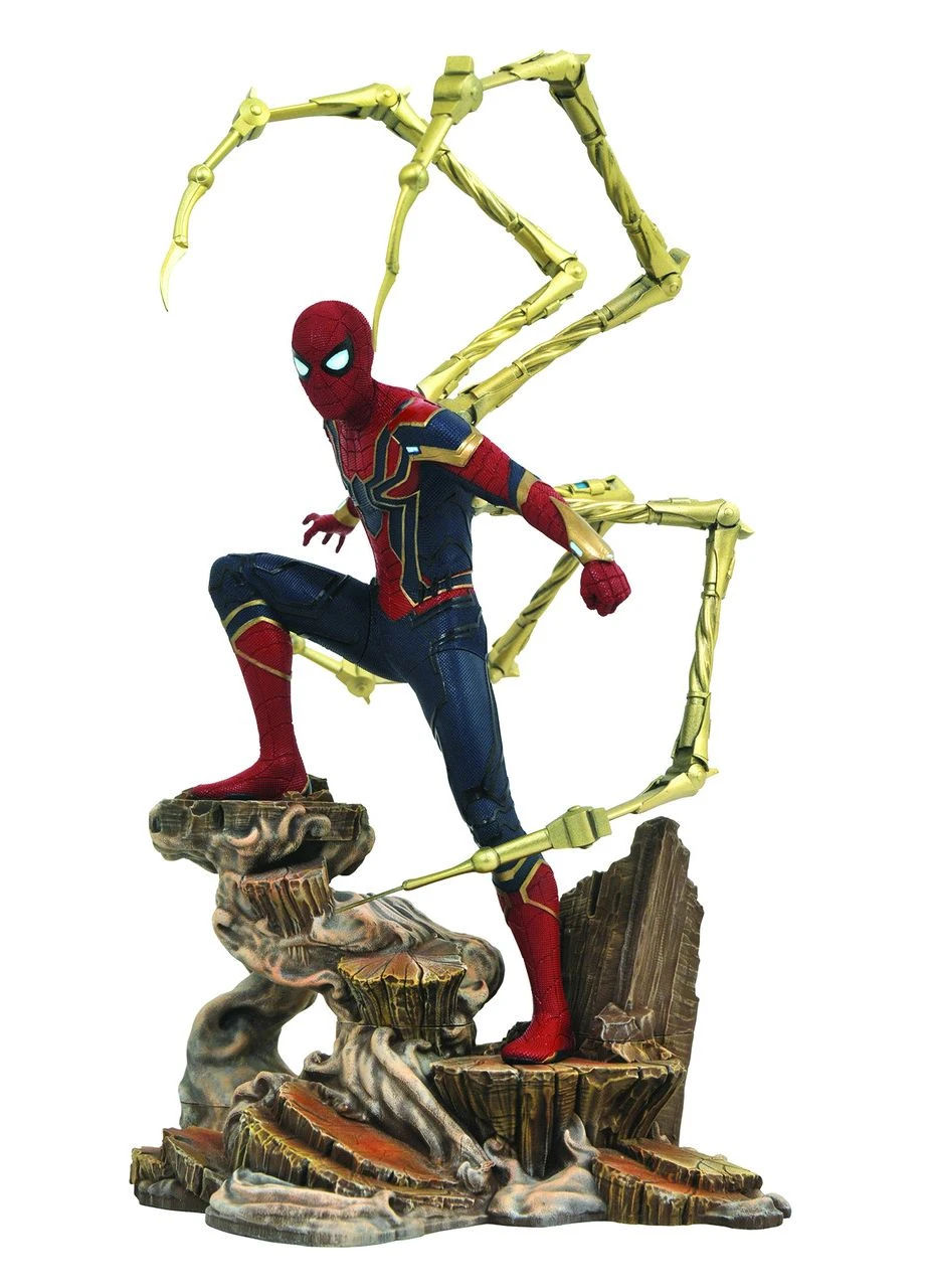 Фігурка Diamond Select Toys Gallery Marvel Spider-Man Марвел Людина-Павук 25смс SP 25.06 Select Diamond Toys (388142759)