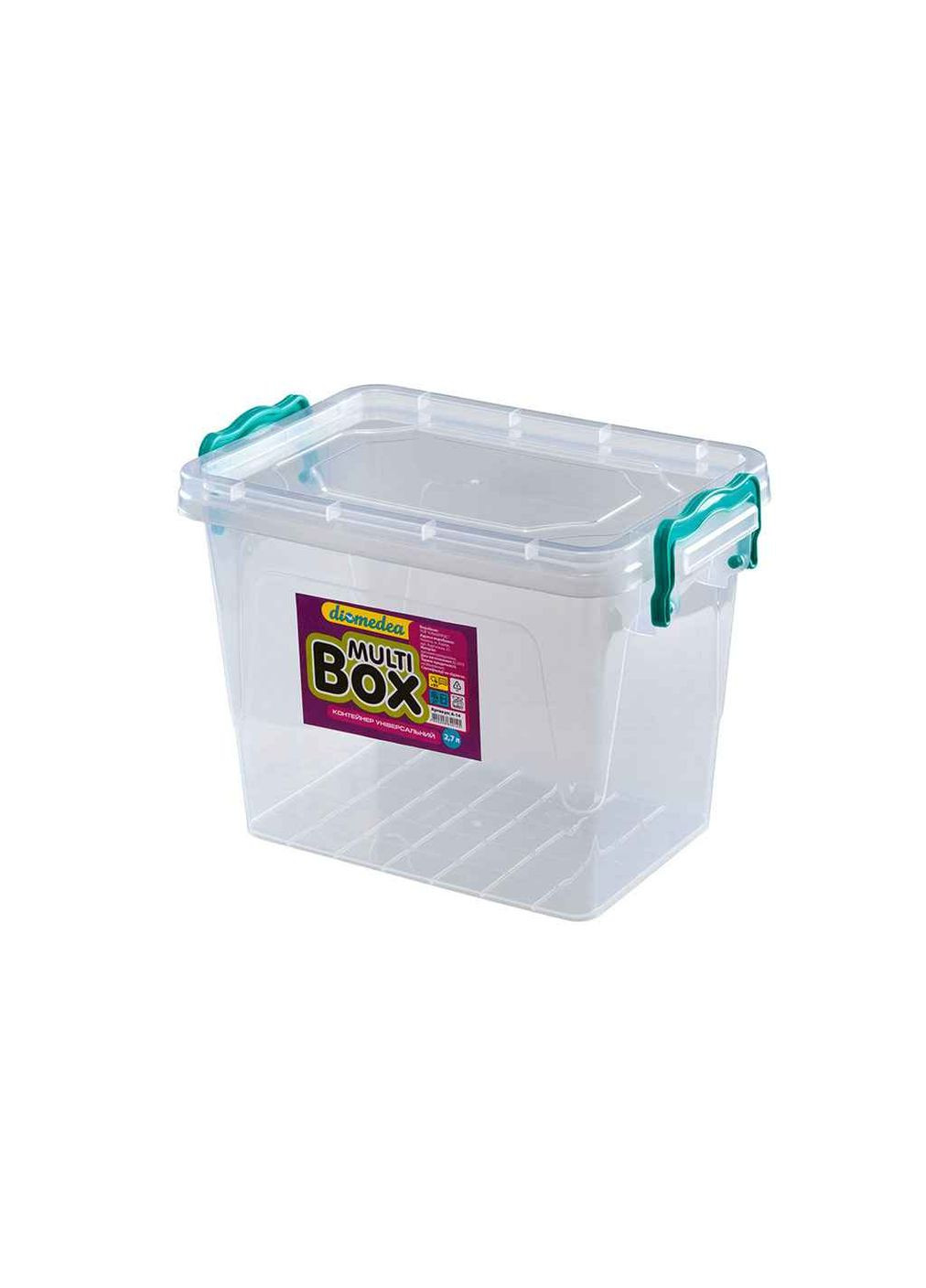 Контейнер 2,7л універсальний з ручками №14 Diomedea (346394312)