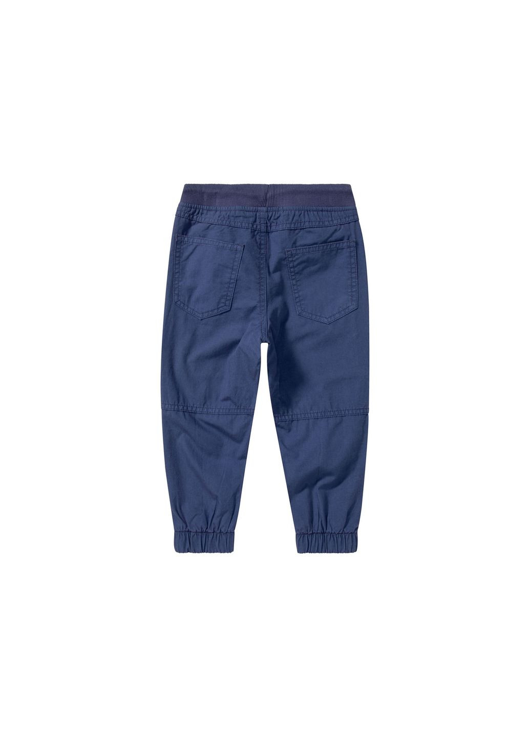 Темно-синие спортивные, повседневный, кэжуал демисезонные брюки джоггеры Lupilu