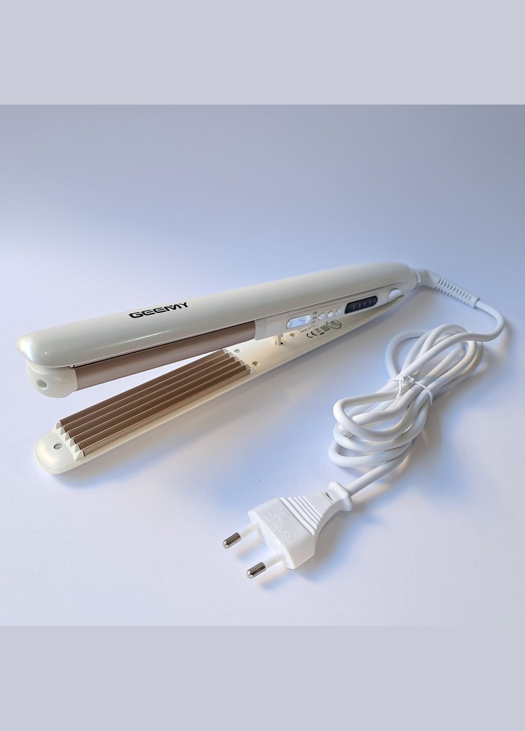 Плойка гофре + випрямляч 2in1 GM-402 Geemy (315141117)