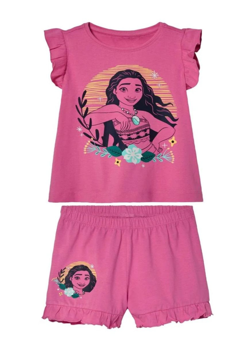 Рожева всесезон піжама літня для дівчинки Lupilu