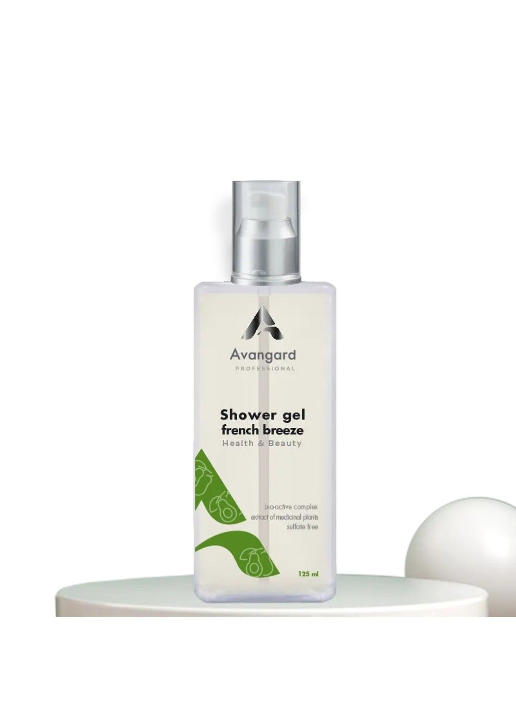 Гель для душа French breeze для чувствительной и сухой кожи 125 мл A_Avangard Professional (335371658)