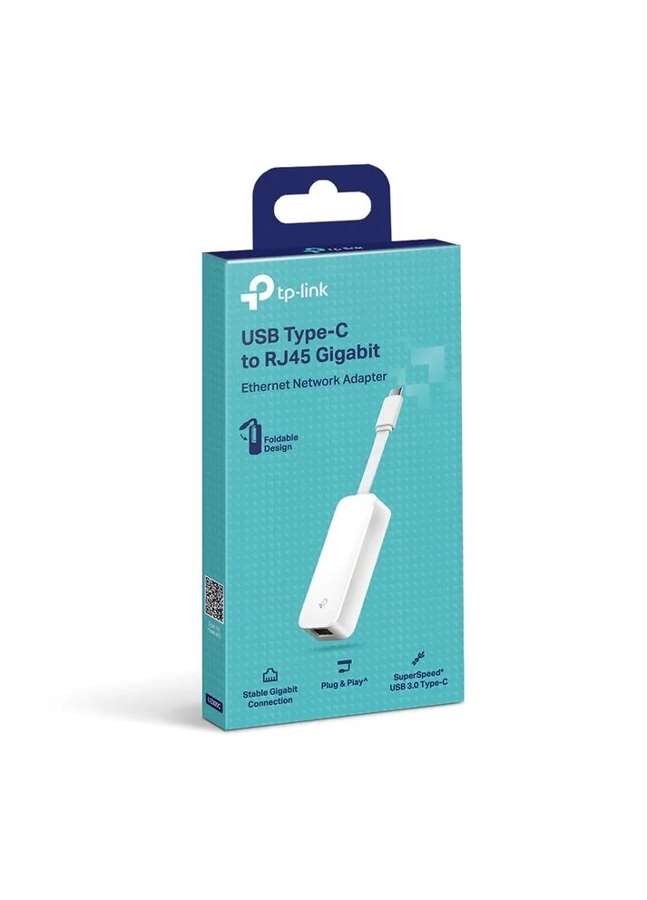 Мережевий адаптер USB Type-C RJ45 1 Гбіт/с Портативний 71х26х16,2 мм TP-Link (396661496)
