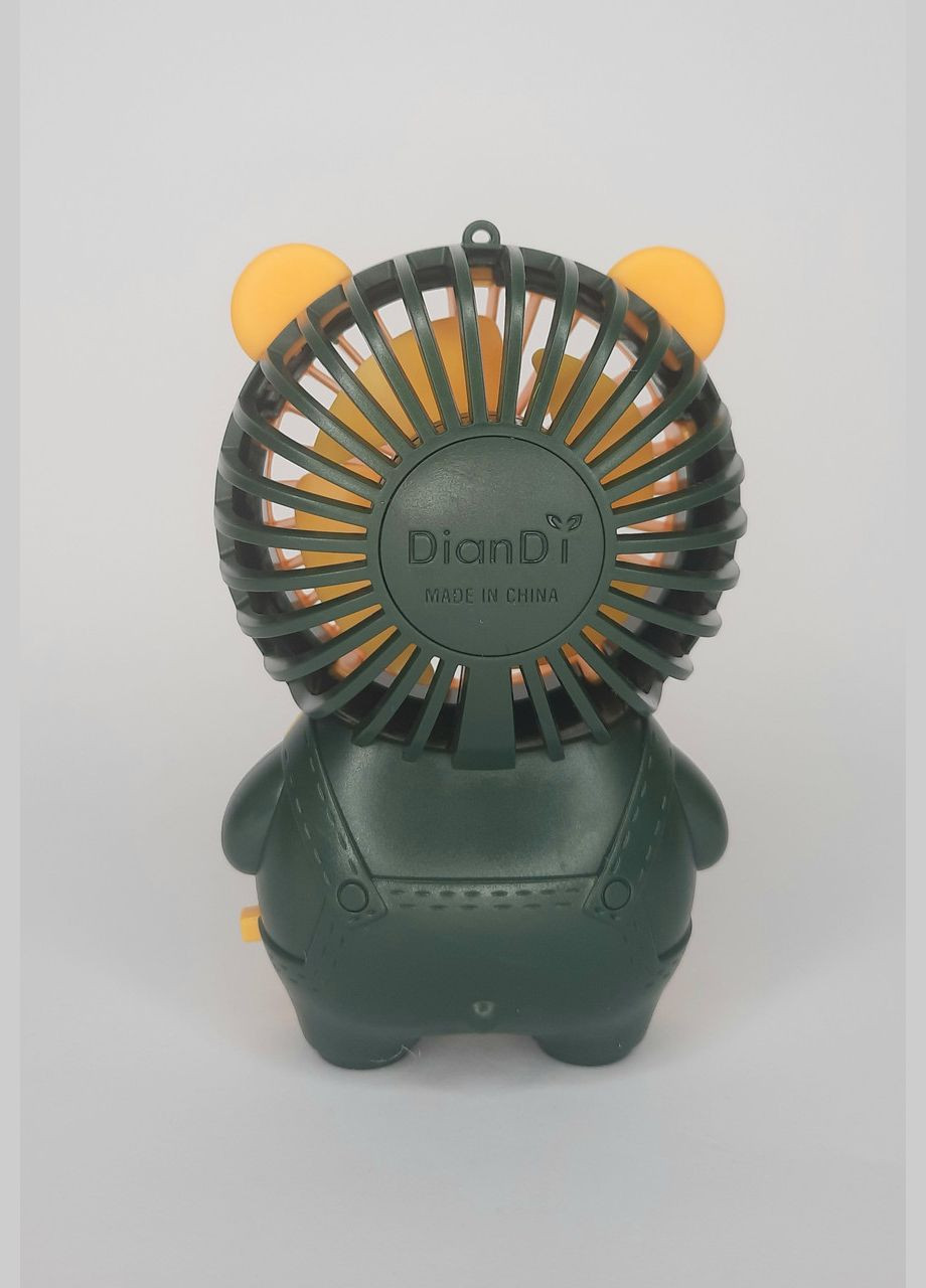 Портативний акумуляторний дитячий ручний вентилятор DianDi DD5677 жовтий No Brand (322721199)