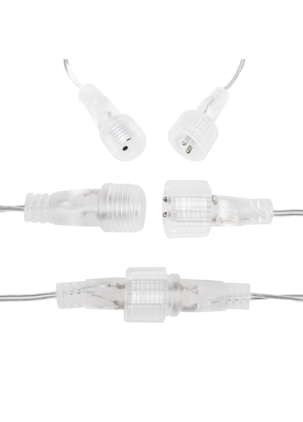 Гирлянда бахрома уличная (наружная) 2 м 138 LED Mix Springos CL4017 (340459310)