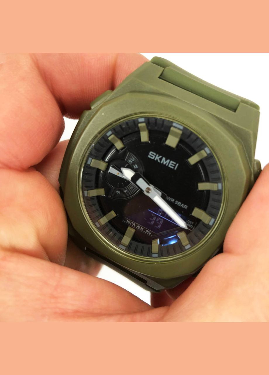 Часы наручные мужские SKMEI 2091AGBK, тактические часы, часы армейский оригинал, наручные для военных No Brand (359475181)