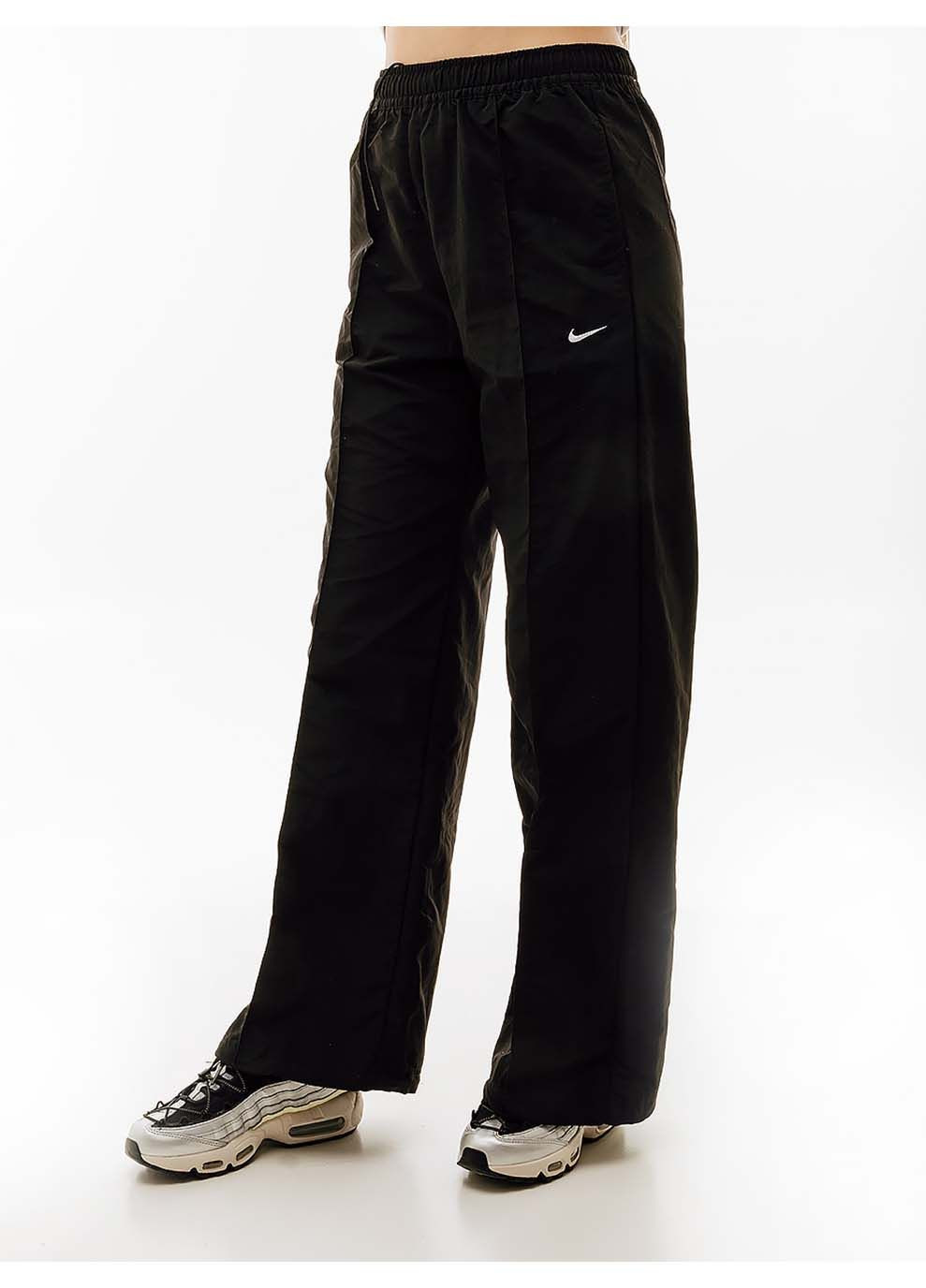 Женские Брюки W TREND WVN MR PANT Черный Nike (302210059)