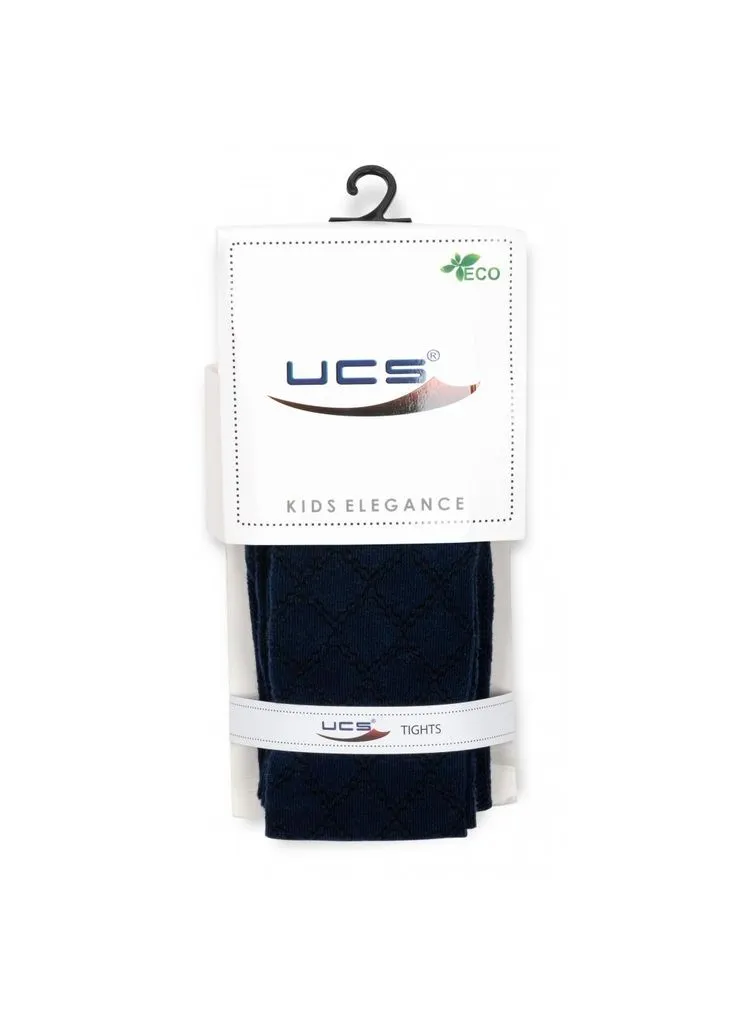 Колготки дитячі ажурні (M0C0301-1432-98G-blue) UCS SOCKS (405796362)