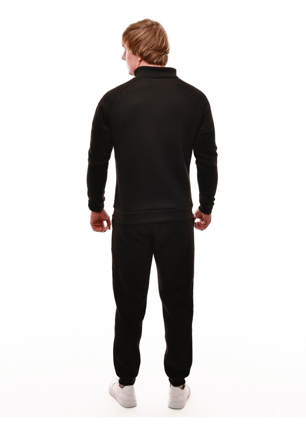 Чорний костюм спортивний чоловічий No Brand
