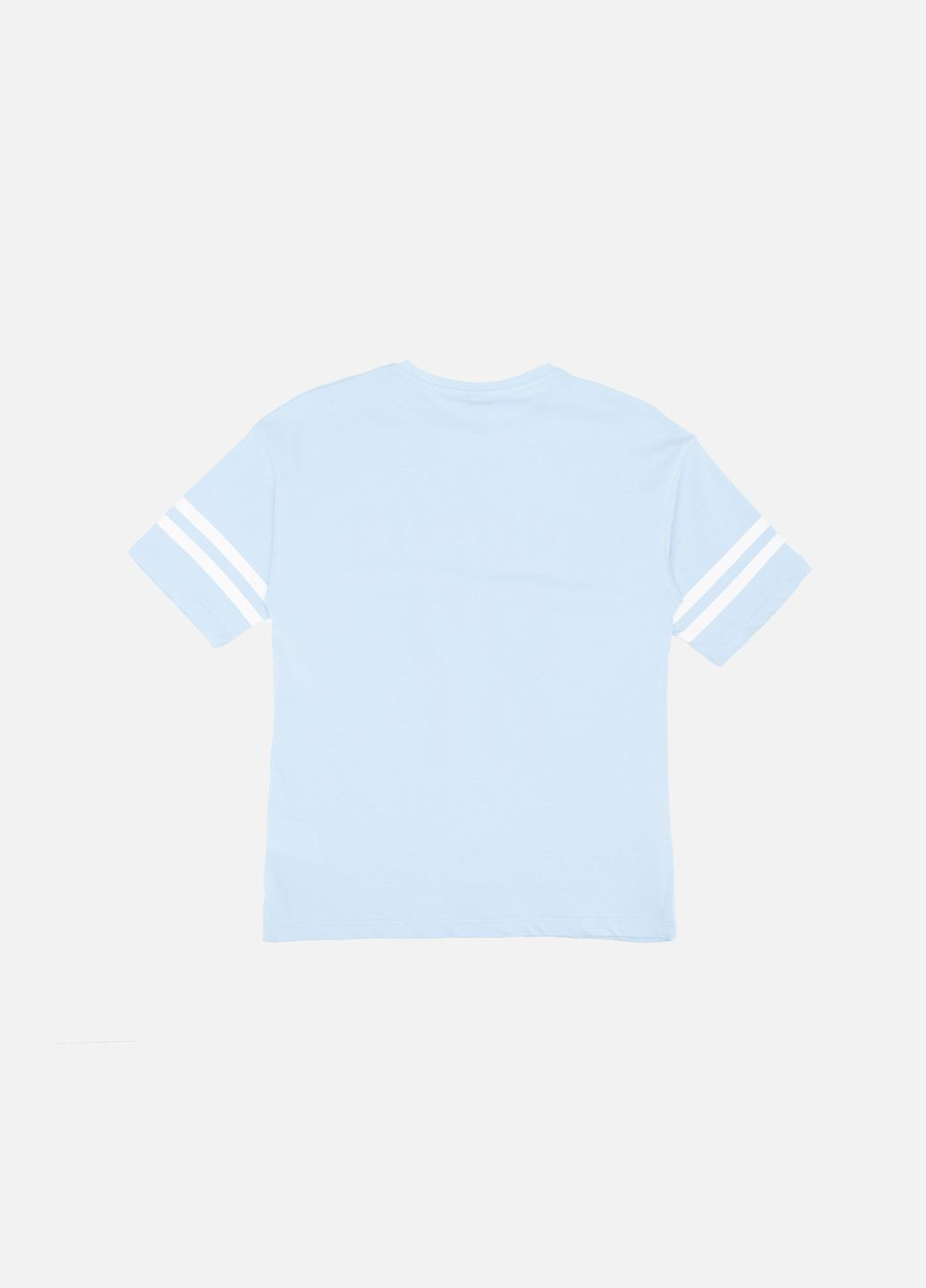 Голубая летняя футболка с коротким рукавом для мальчика цвет голубой цб-00242376 Beneti