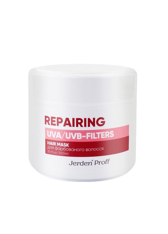 Маска для фарбованого волосся з токоферолом та UVA/UVB-фільтрами Color Save 300 мл. Jerden Proff (324624770)