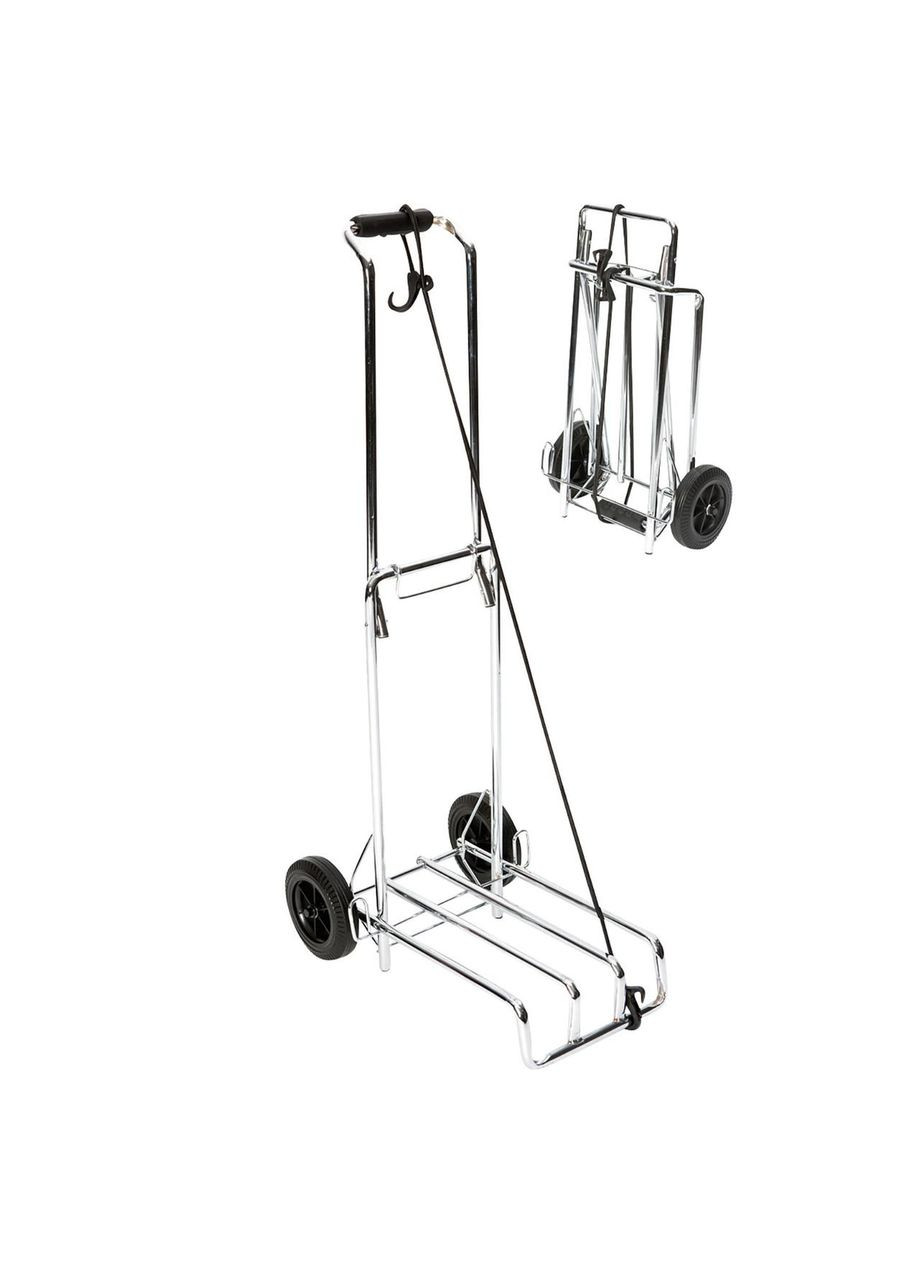 Тележка хозяйственная Luggage Trolley Foldable 40 kg Silver (5267279) Bo-Camp (363044565)