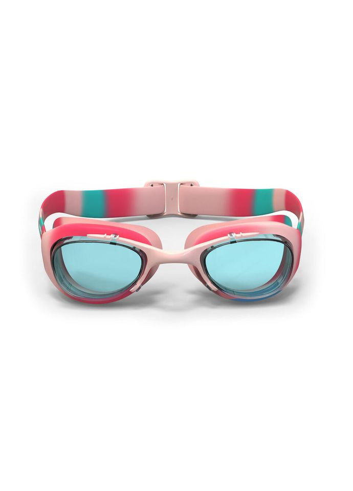 Дитячі Окуляри для Плавання в Басейн 100 XBASE Синьо-Рожеві Nabaiji (348116866)