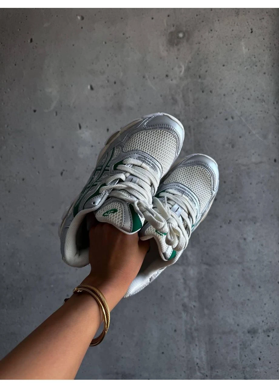 КРОССОВКИ ЖЕНСКИЕ ASICS GEL KALE CREAM GREEN АСИКС ГЕЛЬ ЗЕЛЕНЫЕ No Brand зелёные демисезоны (392009729)