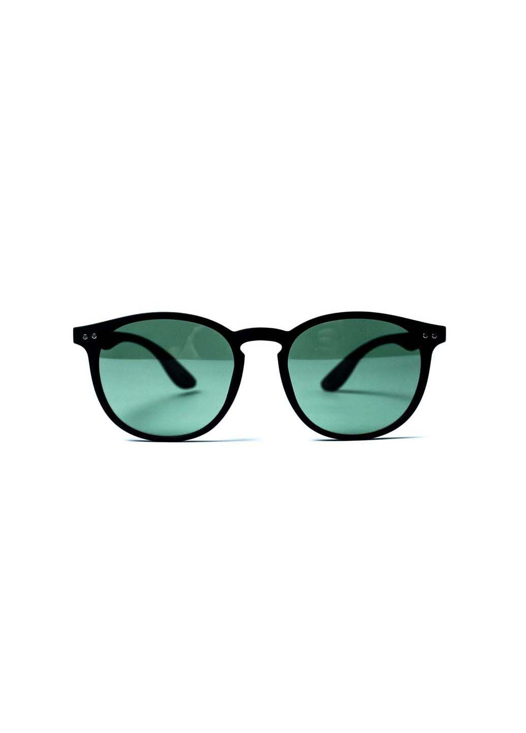 Солнцезащитные очки с поляризацией Панто мужские 428-836 LuckyLOOK (291885974)
