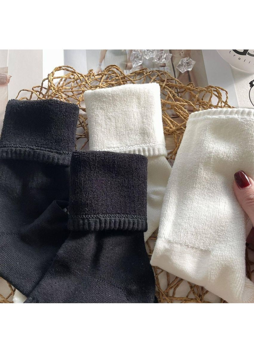 Чорні теплі шкарпетки угг, гарні шкарпетки, високі шкарпетки (367622273)