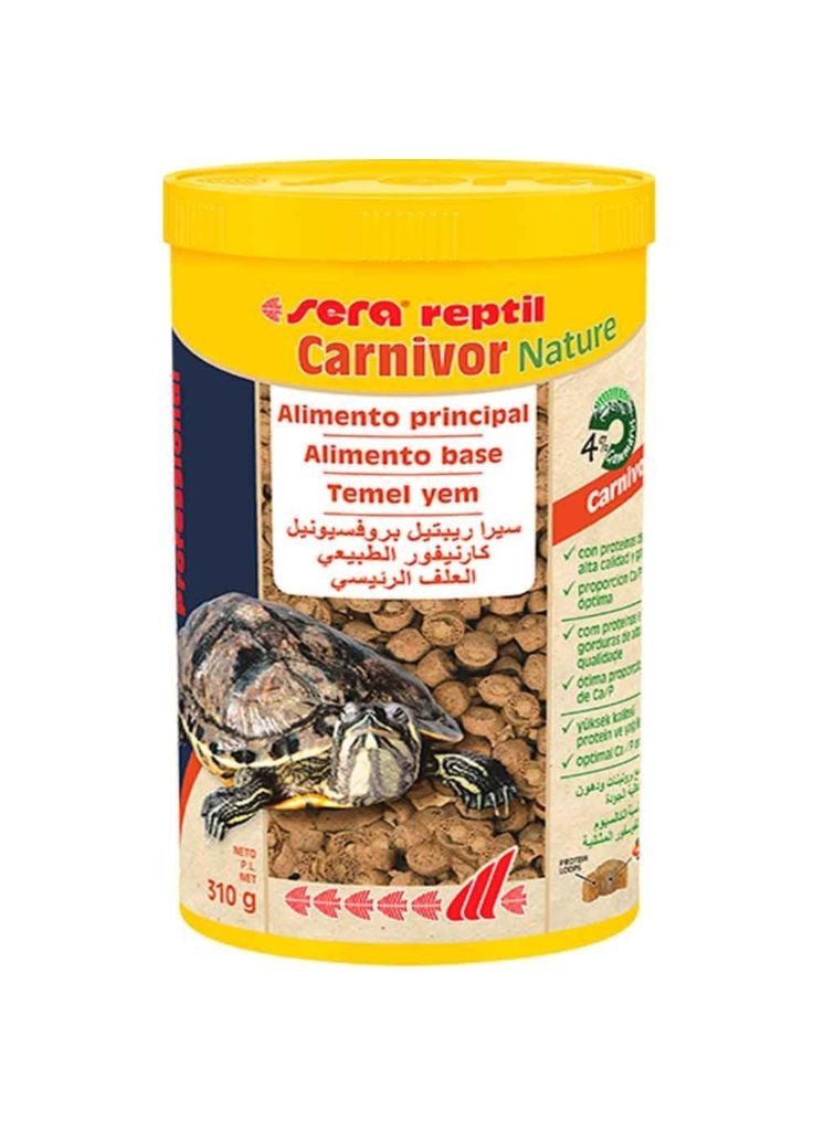Корм для плотоядных рептилий Nature Reptil Professional Carnivor 1000 мл (350 g) Sera (271960900)