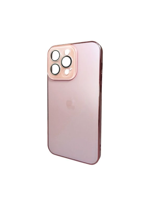 Чехол для смартфона AG Glass для Apple iPhone 15 Pro (AGSappiFRP15PPink) No Brand Sapphire Frame MagSafe Logo (370649390)