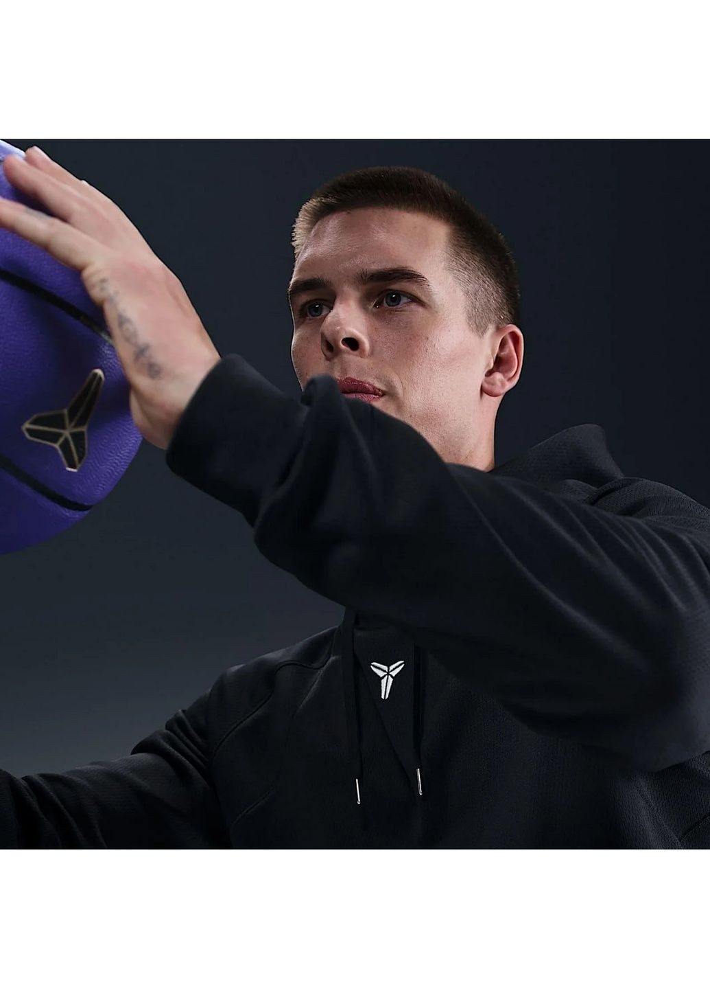 Худі чоловіче Kobe Therma-Fit Pullover Hoodie Black Nike (364836565)