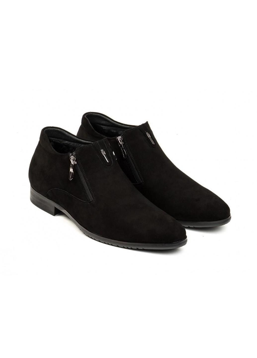 Черные зимние ботинки 7164117 цвет черный Carlo Delari