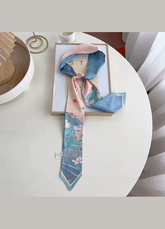 Хустинка-стрічка твіллі для волосся на шию на руку на сумку No Brand (347317193)