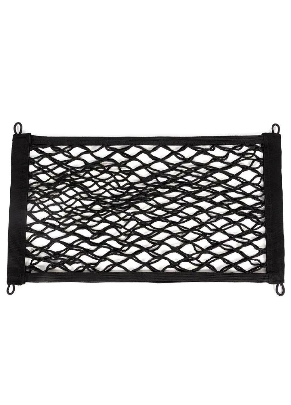 Сетка сумка органайзер аксессуар в багажник машины автомобиля с креплением петлями на 4 фиксатора 25х35 см (479297-Prob) Unbranded (316708089)